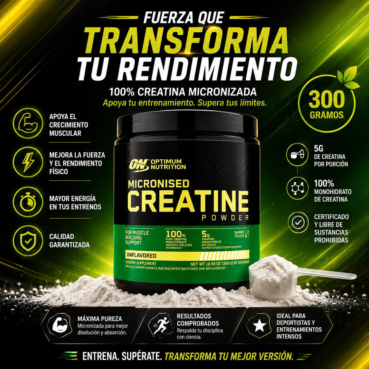 CREATINE POWDER 300G