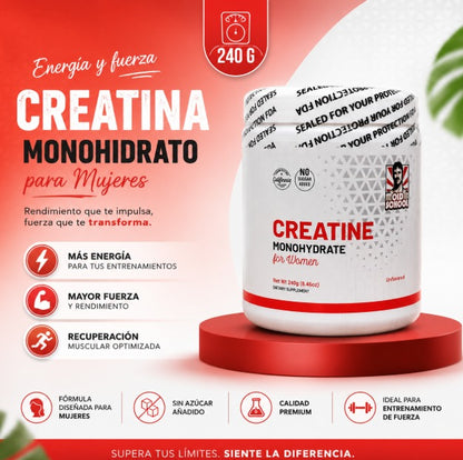 CREATINE MONOHYDRATE FOR WOMEN