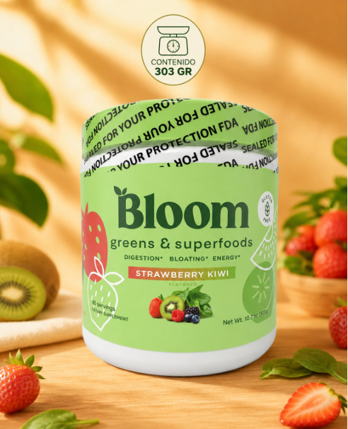 BLOOM NUTRITION GREENS SUPERFOODS POWDER