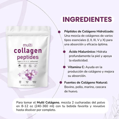 Micro Ingredients Multi Collagen Peptides