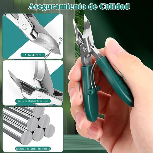 ✂️ CortaUñas Pro – Cortauñas de Precisión para Uñas Gruesas
